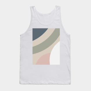 Diseño Abstracto en tonos roas y grises Tank Top